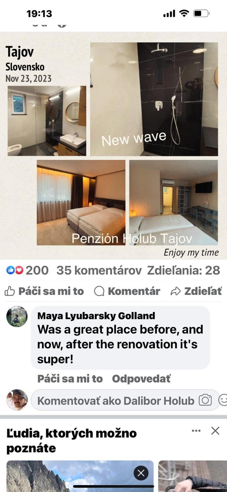 Penzion Holub Tajov Extérieur photo